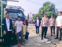 15 Ton Beras “Diserbu” Warga, Gerakan Pangan Murah Sinergi Polres Musi Rawas Bersama Polsek Muara Beliti dan Bulog