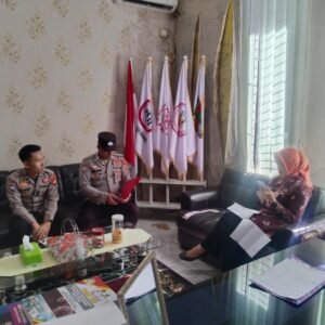 Silaturahmi Lintas Sektoral, Satbinmas Polres Musi Rawas Bersama Sat Pol PP Damkar dan Dinkes Bahas Persiapan Latkatpuan Bhabinkamtibmas