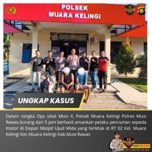 Pelaku Curanmor jln lintas Mura_ Muba terduga Dua dari Tiga Pelaku Satu Masih Dibawah Umur