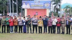Tingkatkan Situasi Kamtibmas, Polres Musi Rawas Bersama Forkompinda dan Intansi Terkait Gelar Apel Deklarasi Jaga Musi Rawas